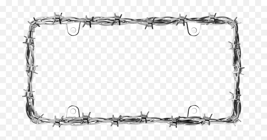 Barbed Wire Frame Png Picture - Barbed Wire Frame Png,Barbed Wire Png
