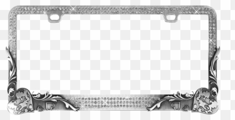 Vintage Heart Crystals - Elegant Frames png