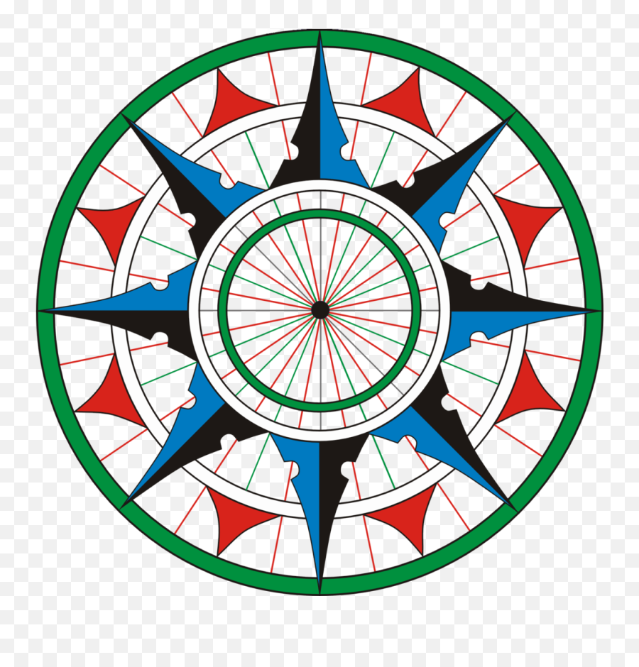 Reinel Wind Rose Round - Round Compass Png,Round Png