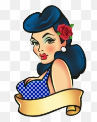 Pinup Girl Clipart Images - Pin Up Girl Clip Art Png,Pin Up Girl Png