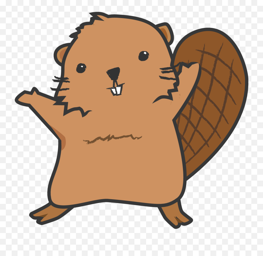 Beaver Png - Cartoon Beaver Png,Beaver Transparent