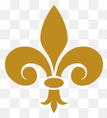 Fleur De Lis Drawing - New Orleans Saints Logo Png,Fleur De Lis Png - free  transparent png images - pngaaa.com