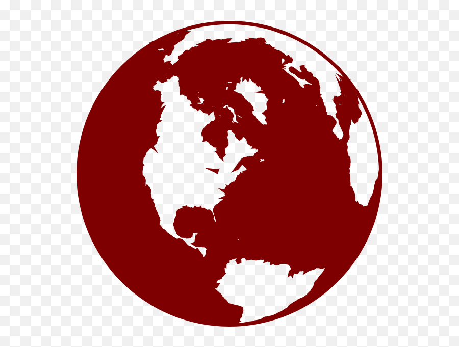Globe Red Transparent - Global Youth Service Day Png,Globe Clipart Transparent