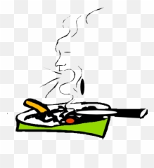 Cigarette Clipart Ash Tray - Ashtray Clipart Png,Ashtray Png