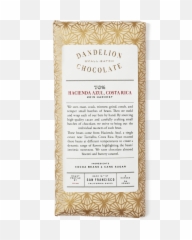 Hacienda Azul Costa Rica 70 2019 Single - Origin Chocolate Bar Horizontal Png,Costa Rica Png