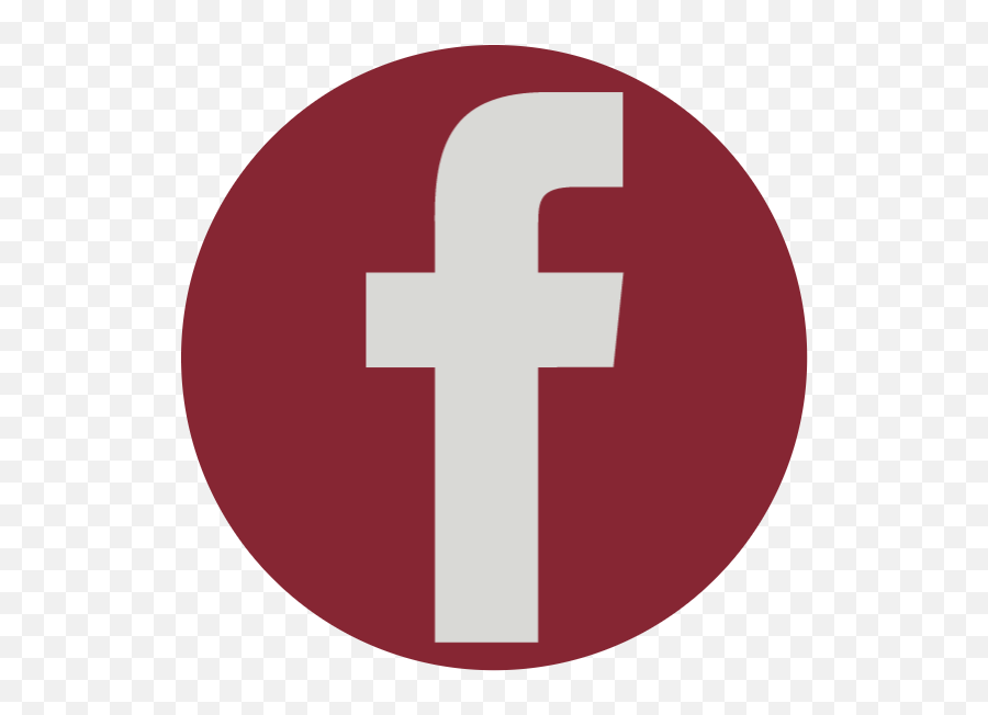 Red Circle Facebook Logo Png Download - Logo Of Facebook,Facebook Logo Circle