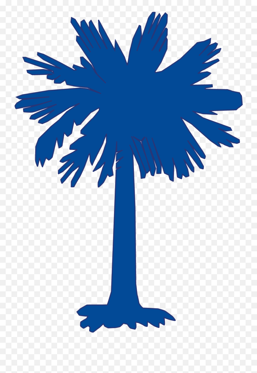 South Carolina Palmetto Tree Clipart - Clip Art Palmetto Tree Png,South Carolina Png