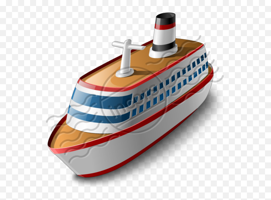 Cruise Ship 16 - Transporte Maritimo Crucero Animado Png,Cruise Ship Clip Art Png