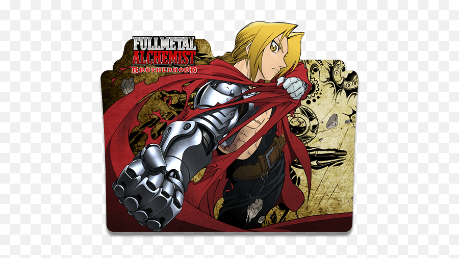 Fullmetal Alchemist Brotherhood Folder - Full Metal Alchemist Hd Png,Fullmetal Alchemist Transparent