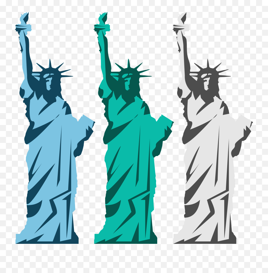 Vector Statue Of Liberty Png Download - Statue Of Liberty Illustration Png,Statue Of Liberty Silhouette Png