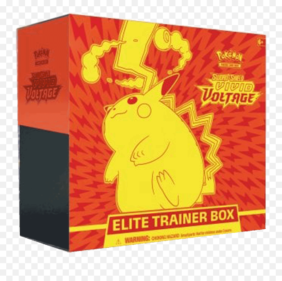 Shield Vivid Voltage Elite Trainer Box - Vivid Voltage Elite Trainer Box Target Png,Pokemon Text Box Png