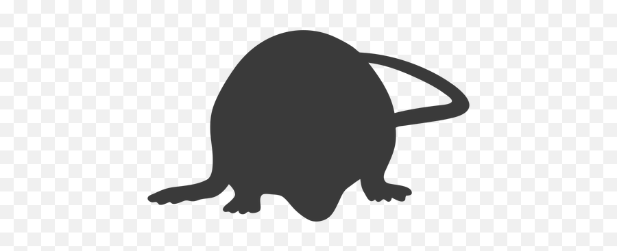 Smelling Mouse Silhouette - Transparent Png U0026 Svg Vector File Clip Art,Mouse Animal Png