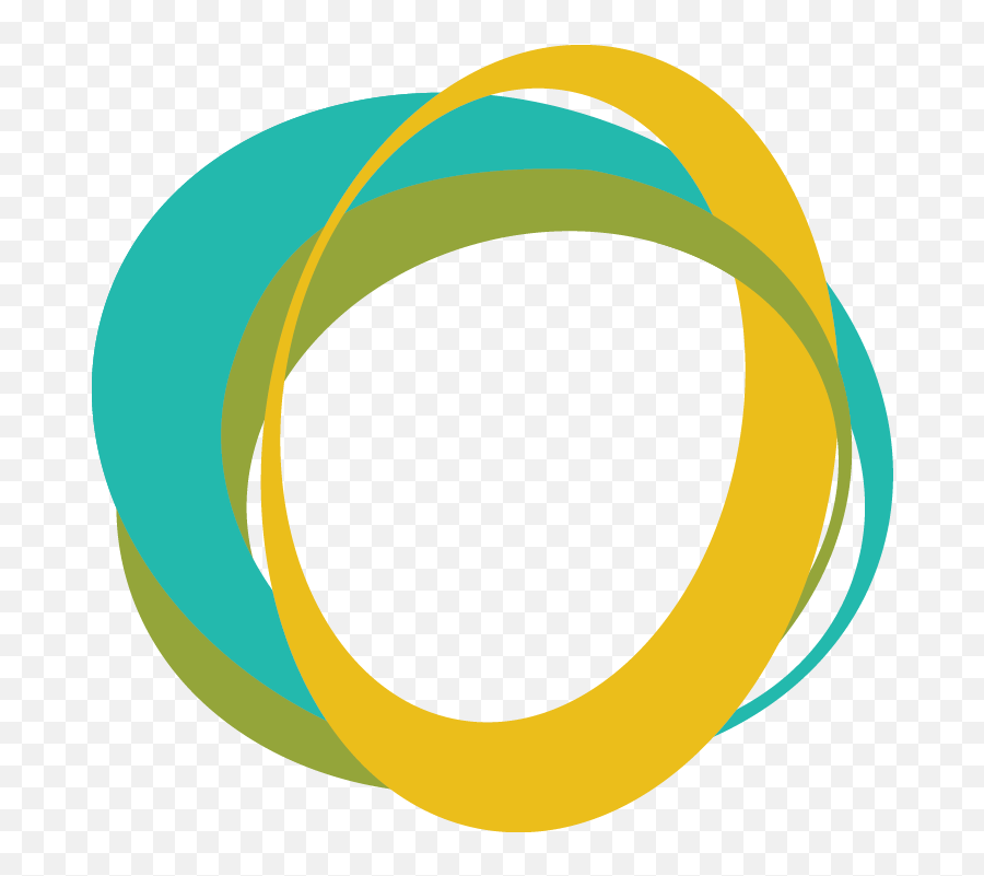 Download Yellow Green Blue Circle Ring - Logo Green Blue And Yellow Png,Abstract Logo