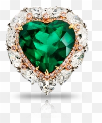 Neli Gems - Green Diamond Png Hd