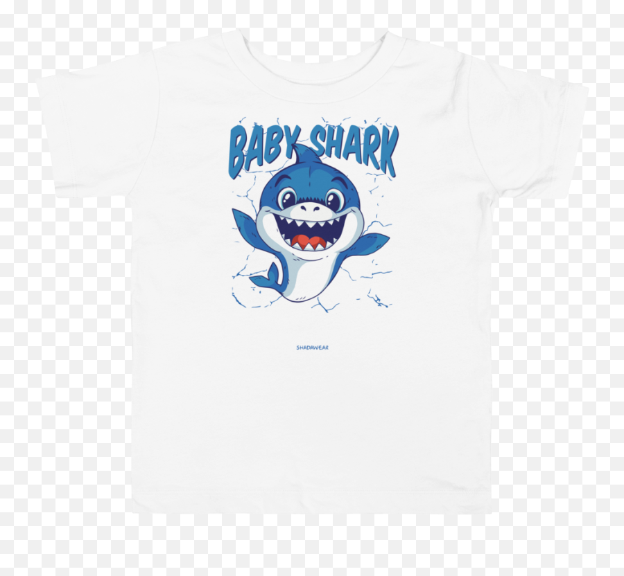 Baby Shark Toddler Tee - Great White Shark Png,Baby Shark Png
