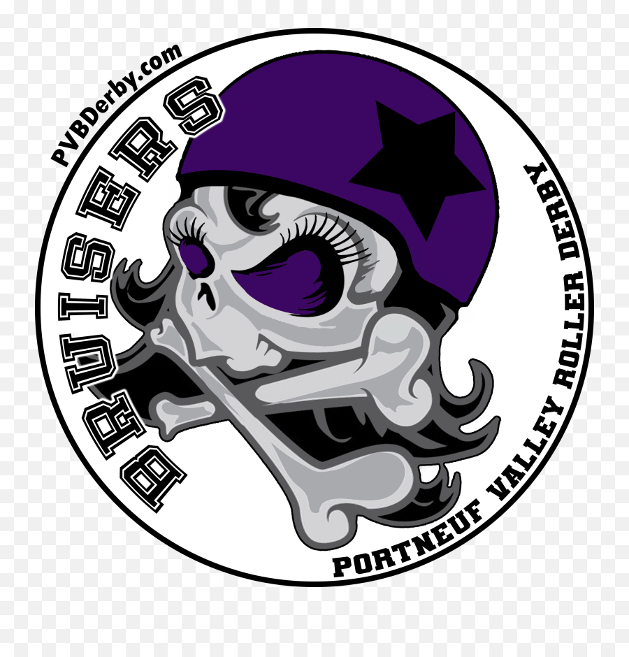 Eastern Idaho Roller Derby - Clip Art Png,Aka Cartoon Logo
