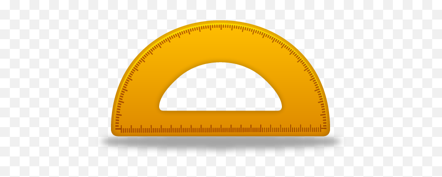 Semicircle Ruler Icon - Horizontal Png,Ruler Icon