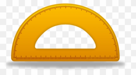 Semicircle Ruler Icon - Horizontal png
