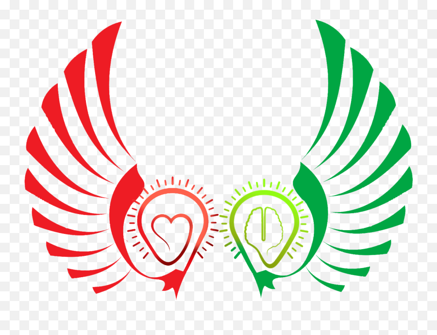 The Two Wings Of Heart U0026 Mind Clipart - Full Size Clipart 2 Wings Of Mindfulness Png,Heart With Wings Icon