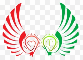 The Two Wings Of Heart U0026 Mind Clipart - Full Size Mindfulness png