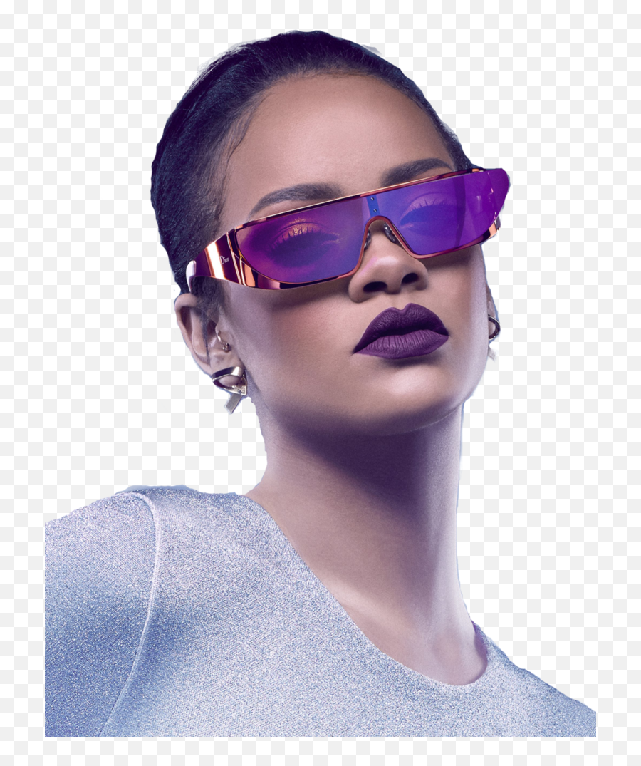 Png Rihanna 7 Image - Rihanna Dior Sunglasses,Rihanna Transparent Background