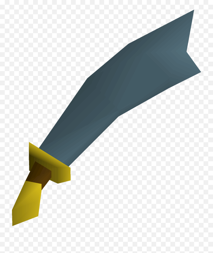 Rune Scimitar - Runescape Scimitar Png,Runescape 2007 Crossed Swords Icon