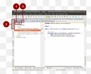 11 Install Android Studio And Run Hello World Gitbook - Dot png
