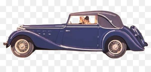 Convertible Car Png Transparent Images - Vintage