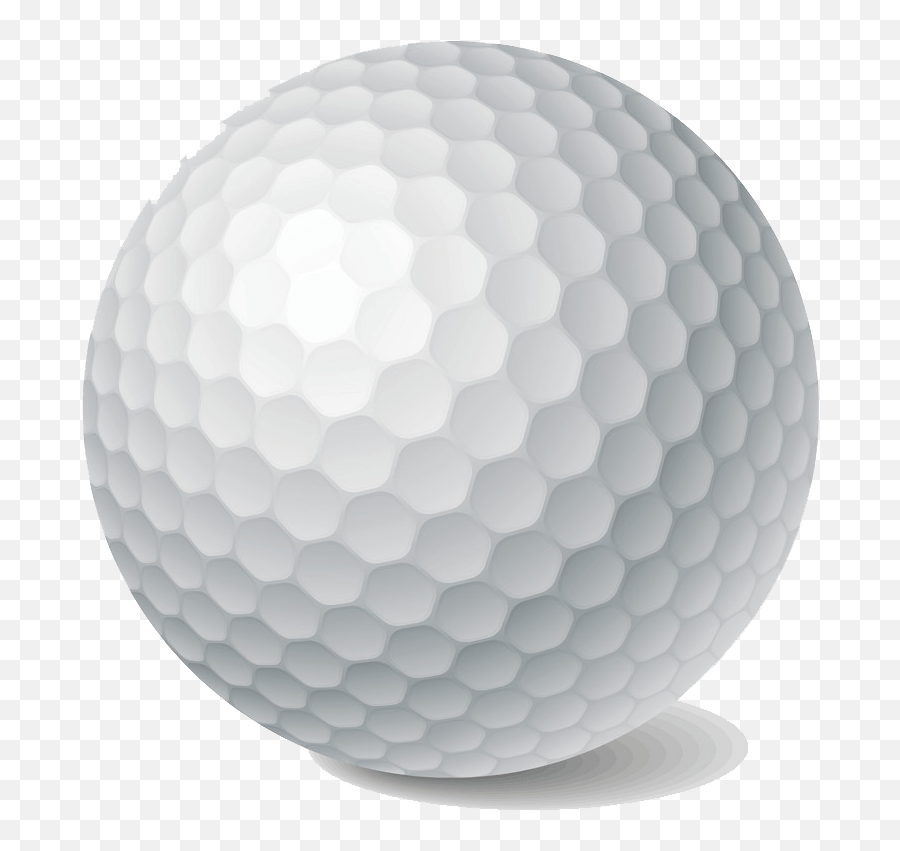 Realistic Golf Ball Png Transparent - Transparent Vector Golf Ball,Golfball On Tee Icon Free