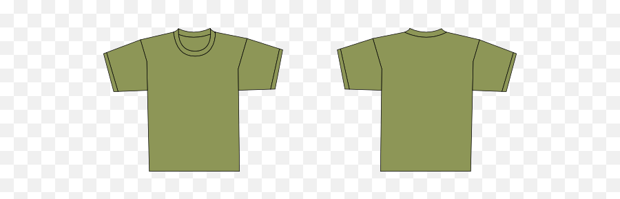 Set Use Army Green Shirt Svg Vector - Army Green Shirt Clipart Png,Green Shirt Png