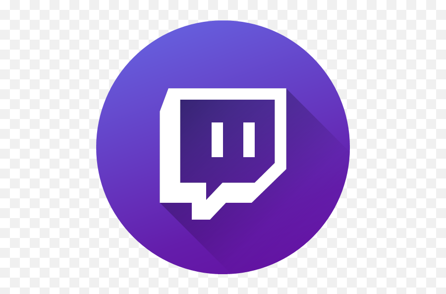 Game Gaming Gradient Long Shadow Social Media Twitch Icon Png Gamer