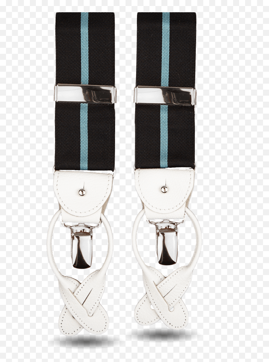Navy Striped Wall Street 35mm Braces - Albert Thurston Gordon Gekko Png,Suspenders Png