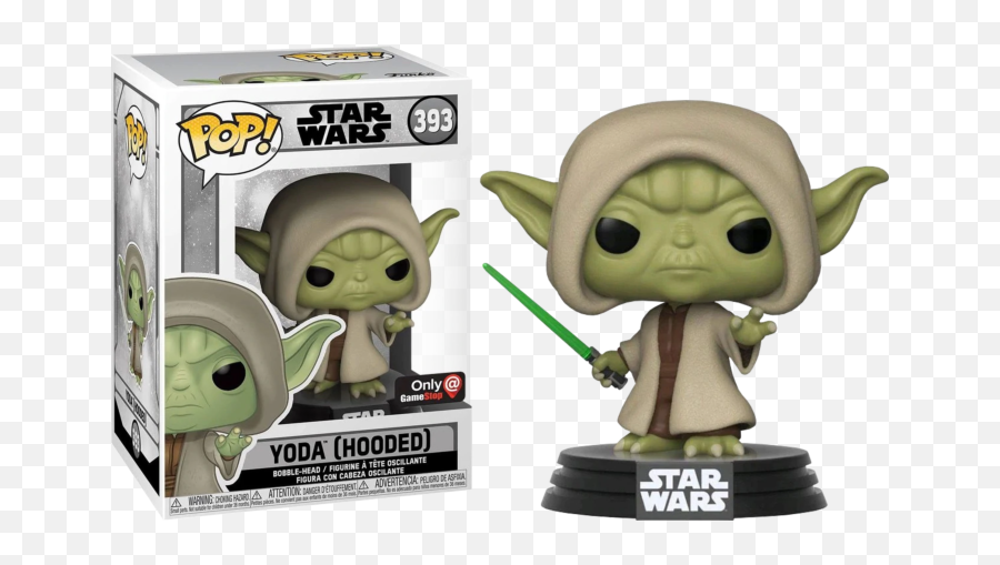 Funko Pop Star Wars Battlefront - Yoda Hooded 393 The Hooded Yoda Pop Png,Star Wars Battlefront Steam Icon