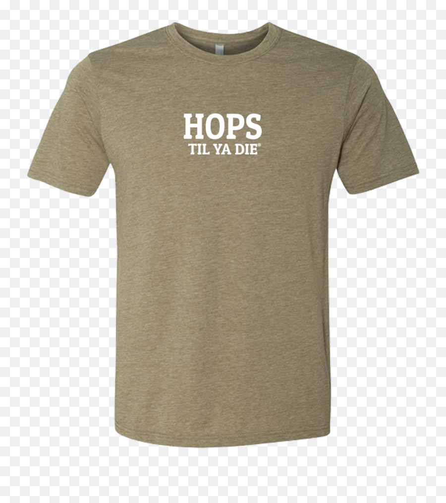 Hops Tee Olive Png