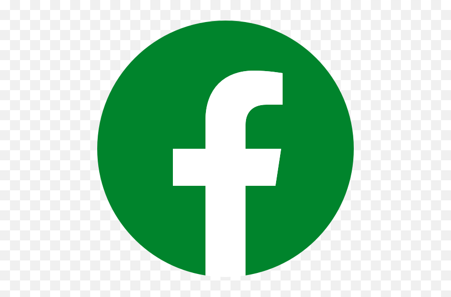 Facebook Icon Green - Bois De Boulogne Png,Find Us On Facebook Icon