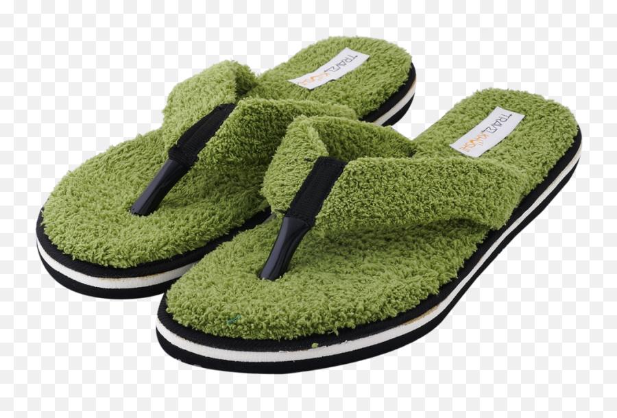 Download Hd Travelkhushi Grass Memory Foam Flip Flops - Ladies Grass Slipper Png,Slippers Png