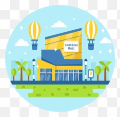 Shopping - mallicon IT Services and Infrastructure Company Shopping Mall Icon Png