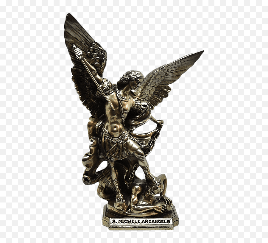 Saint Michael Archangel - 30 Cm Lux Version Ginger Shop Souvenirs Made In Italy Saint Michael The Archangle Png,Archangel Png