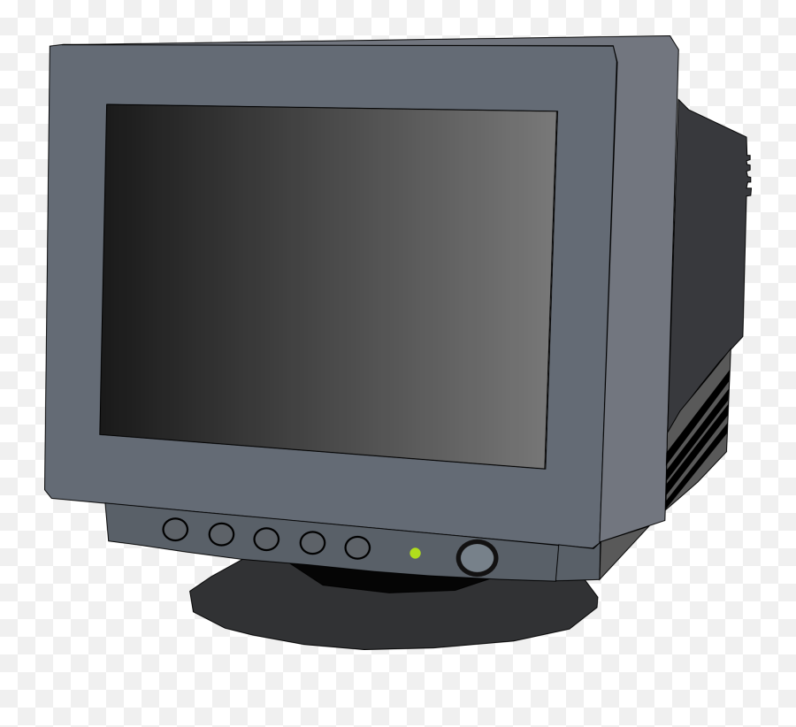 Public Domain Clip Art Image - Different Kinds Of Monitor Cathode Ray Tube Monitor Png,Computer Monitor Icon