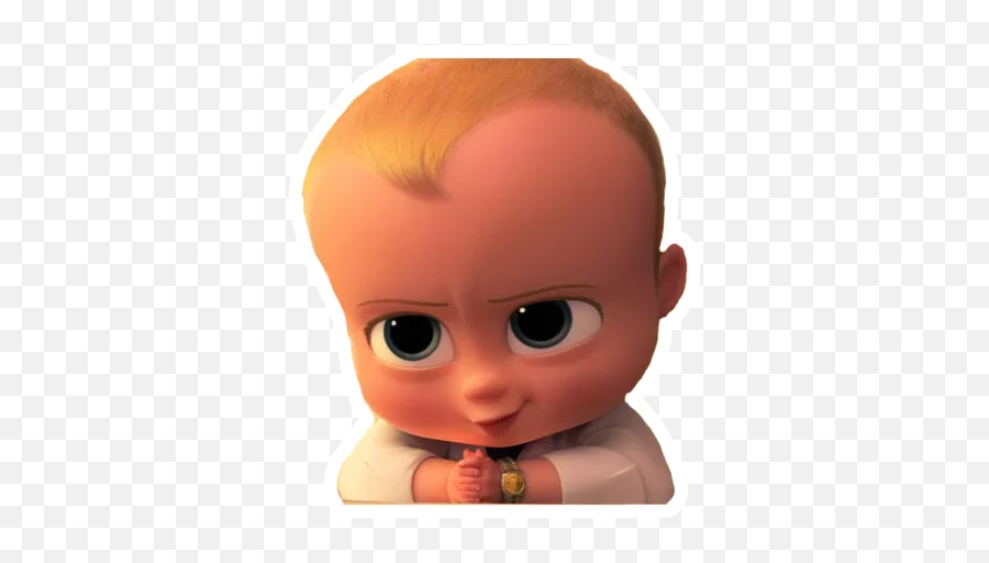 Telegram Sticker 14 From Collection The Boss Baby - Cartoon Png,Boss Baby Transparent
