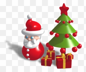 Presents New Year Tree Xmas - download free icon Icono Navidad 3d png