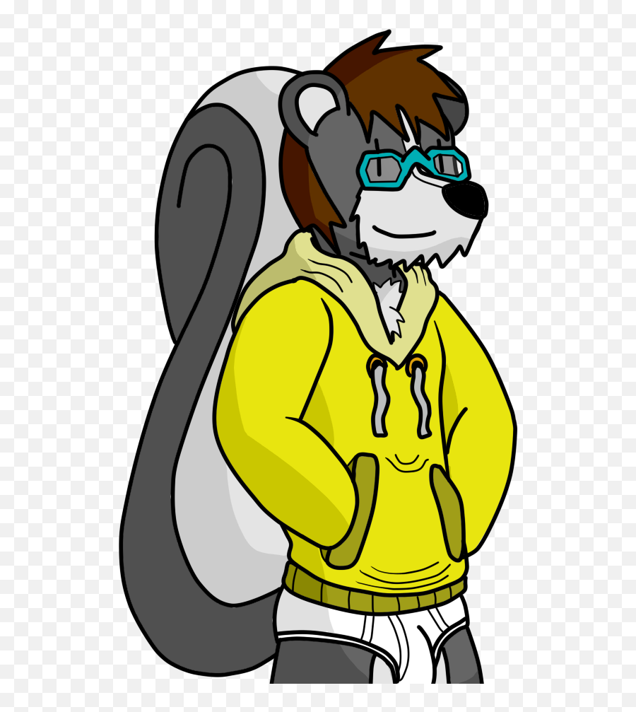 Skunk Fursona Doodle Redesigned Icon - Less By Notkastar Fursona Png,Less Icon
