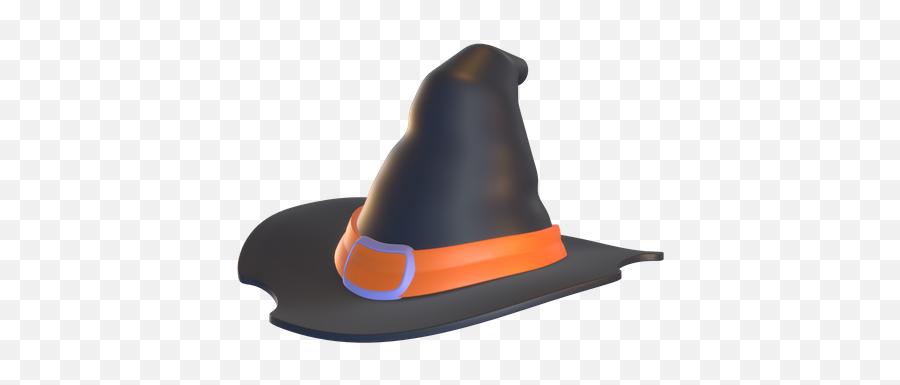 Wizard Hat 3d Illustrations Designs Images Vectors Hd - Wizard Hat 3d Png,Witch Hat Icon