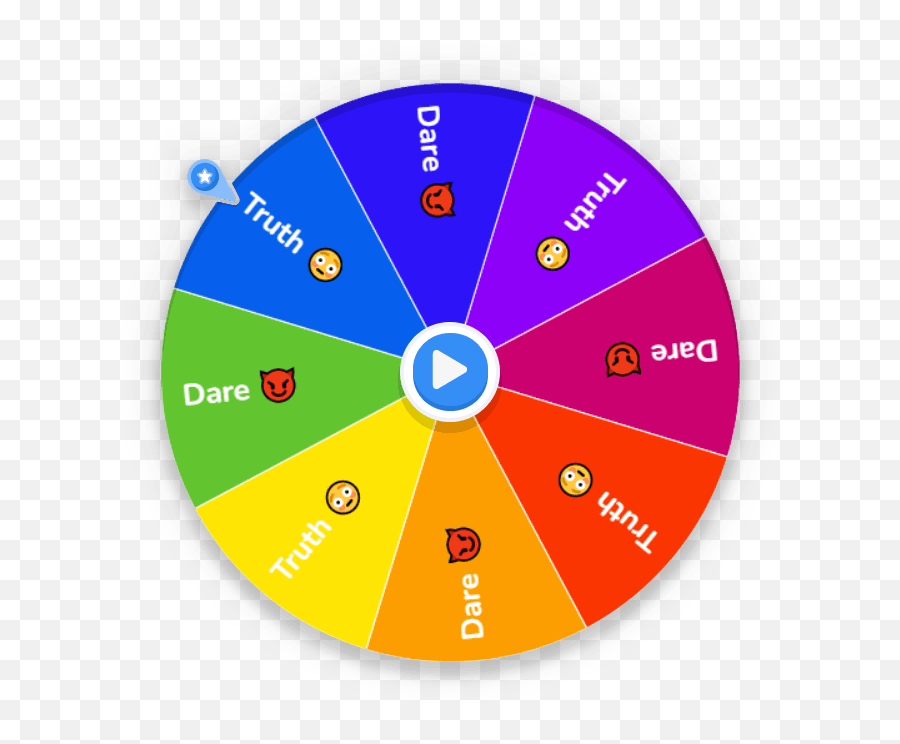 Wheel Spinner No Ads Free Random Answer Picker - Dot Png,Emoji Icon Level 40 Answer