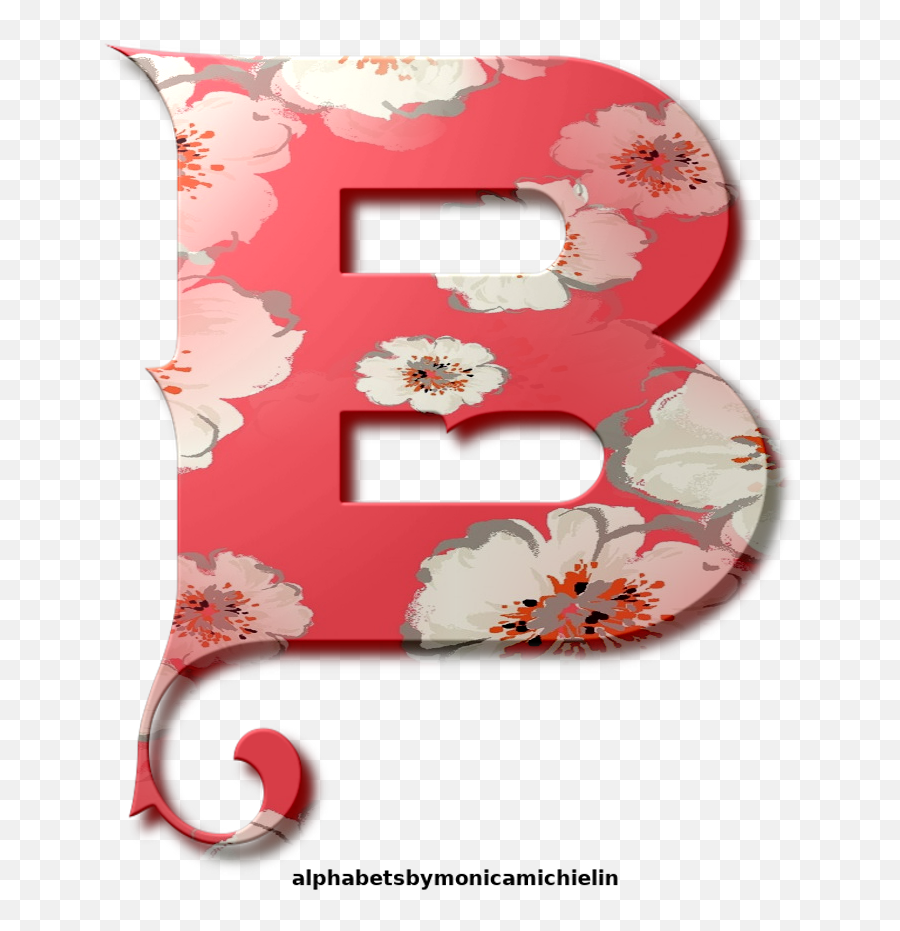 Monica Michielin Alphabets Pink Magnolia Alphabet Agreloy - Girly Png,Coffee Icon Magnolia