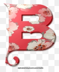 Monica Michielin Alphabets Pink Magnolia Alphabet Agreloy - Girly png