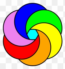 Triangle Circle Computer Icons Line Hexagon - Clipart Color Wheel Hagoxon png