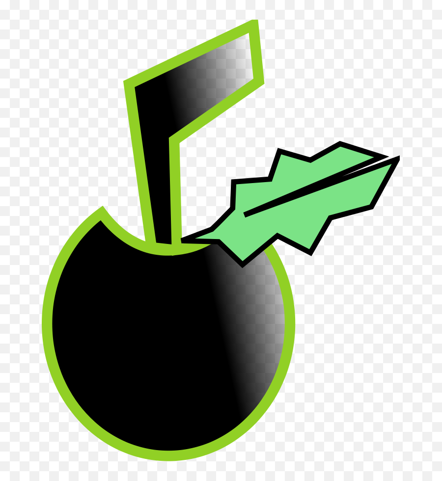 Black Apple Free Svg - Clip Art Png,Black Apple Logo