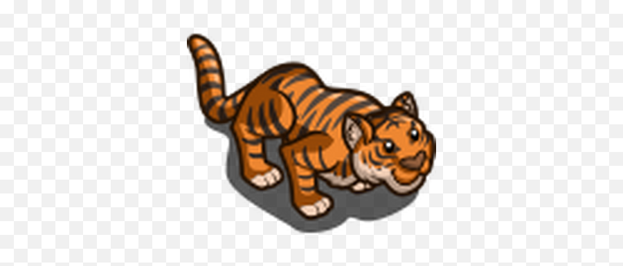 Crouching Tiger Farmville Wiki Fandom - Animal Figure Png,Crouching Icon