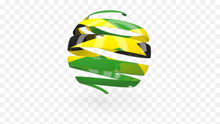 Round 3d Icon Illustration Of Flag Jamaica - Icon Bangladesh Flag Png,Download Icon Jpg